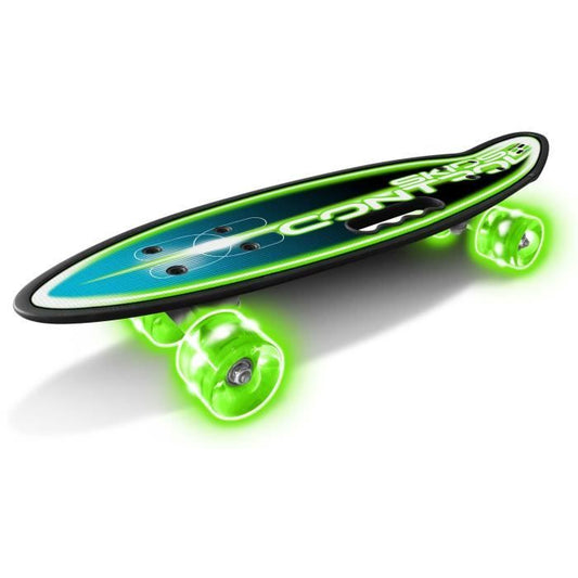 STAMP Skateboard 24 x 7 SKIDS CONTROL con maniglia e ruote illuminate