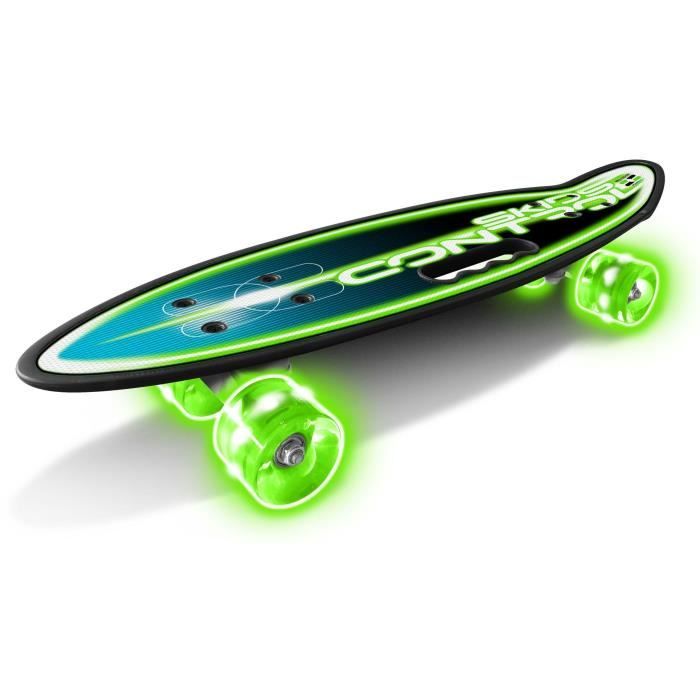 STAMP Skateboard 24 x 7 SKIDS CONTROL con maniglia e ruote illuminate