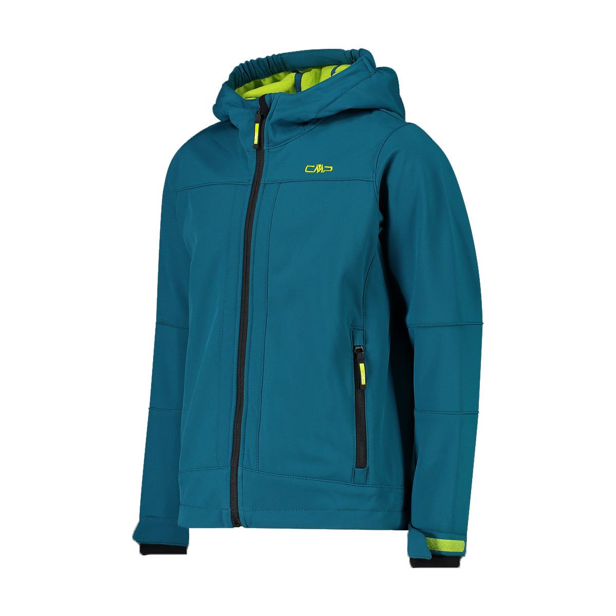 Giacca Trekking Ragazzo con Cappuccio Softshell FZ
