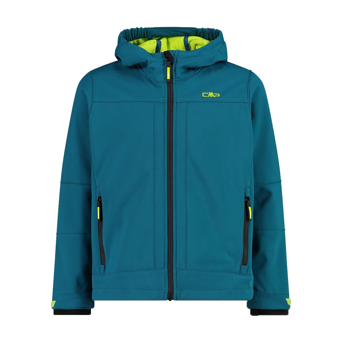 Giacca Trekking Ragazzo con Cappuccio Softshell FZ