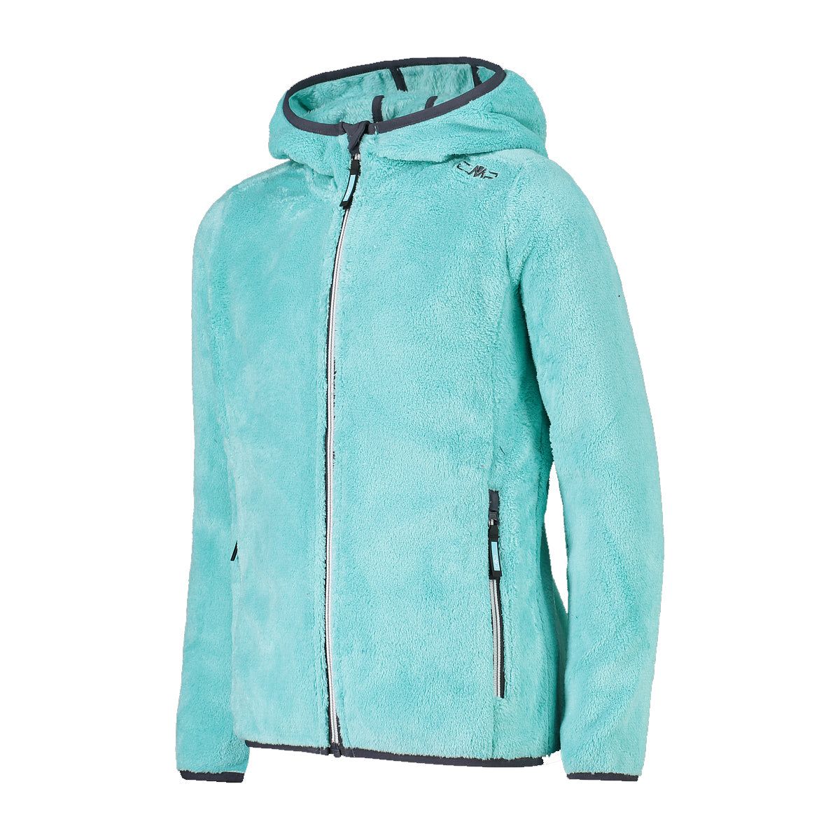 Pile Trekking Ragazza con Cappuccio HighLoft FZ